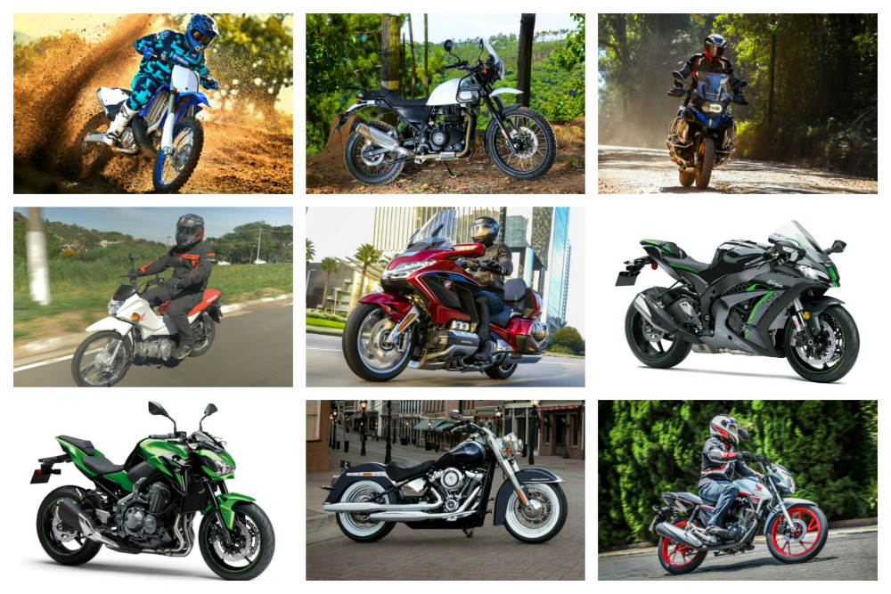 Esportiva, naked, touring ou trail? Qual estilo combina com você?